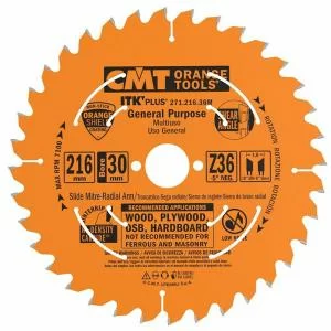 Может пригодиться Диск пильный CMT 216X30X1,8/1,2 -5° 10° ATB + 8° SHEAR Z=36