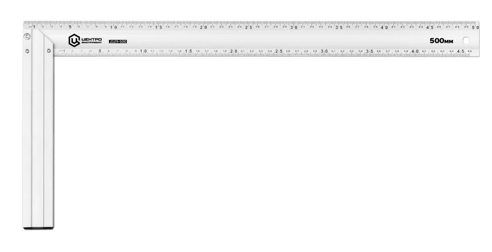 Угольник двухсторонний ЦентроИнструмент 500 мм (2129-500) – №1