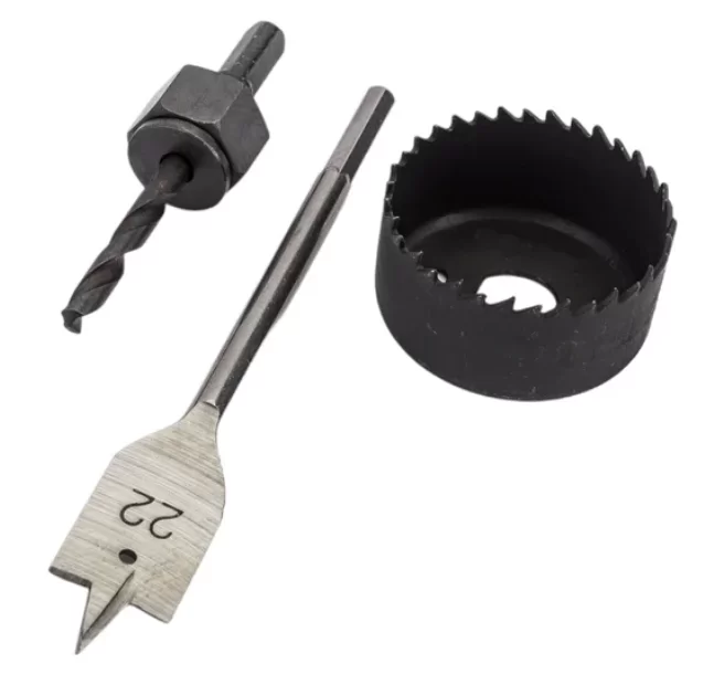 Набор для установки замков Elitech, 22/ 54 мм – фото №1 Набор для установки замков Elitech, 22/ 54 мм – №1