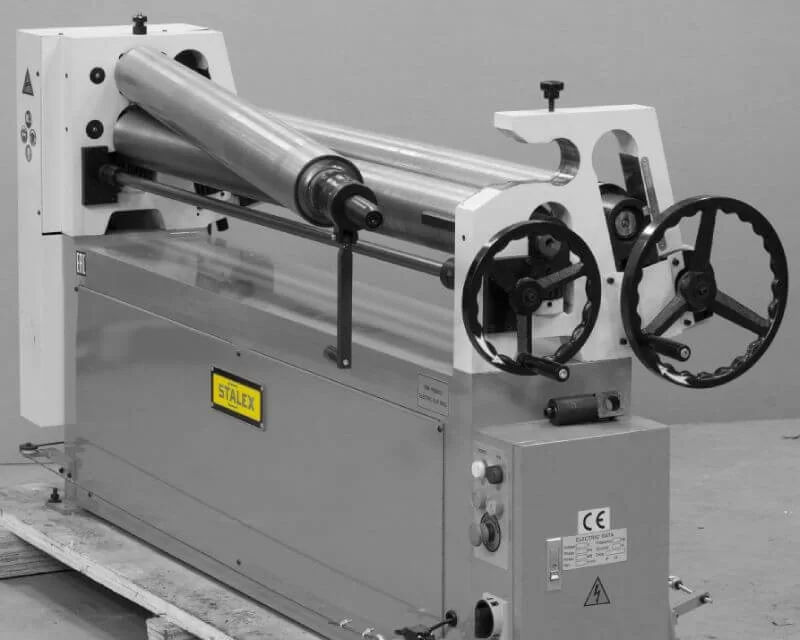 Станок вальцовочный электромеханический Stalex ESR-1300х2.5 – №1