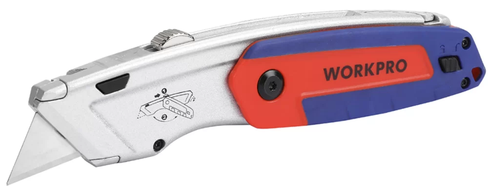 Нож складной WORKPRO с двумя лезвиями (WP213016) – №1