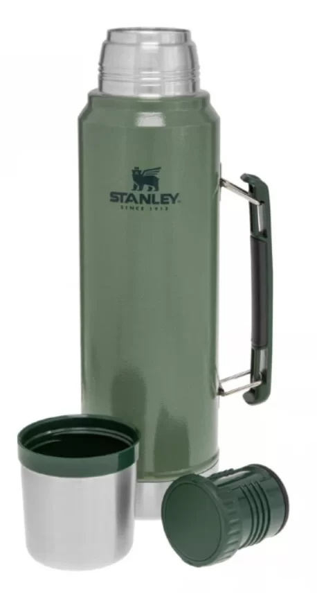 Термос Stanley Classic 1,0 л тёмно-зелёный №1