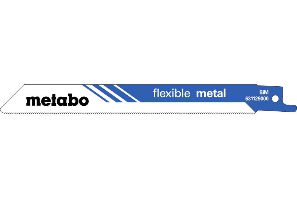 Полотно сабельное Metabo Flexibale Metal 150х0,9 мм (2 шт) – фото №1 Полотно сабельное Metabo Flexibale Metal 150х0,9 мм (2 шт) – №1