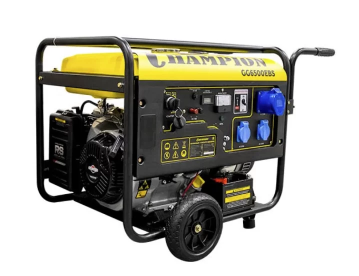 Генератор бензиновый Champion GG6500EBS – фото №1 Генератор бензиновый Champion GG6500EBS – №1