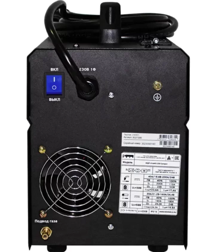Сварочный аппарат Кедр UltraMIG-200 Compact – №3