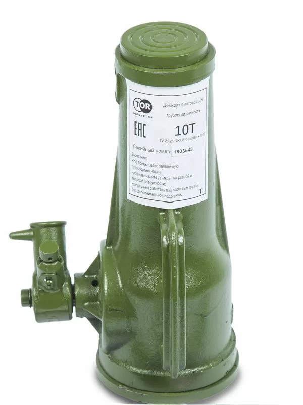 Домкрат винтовой TOR ДВ 10 т – №1