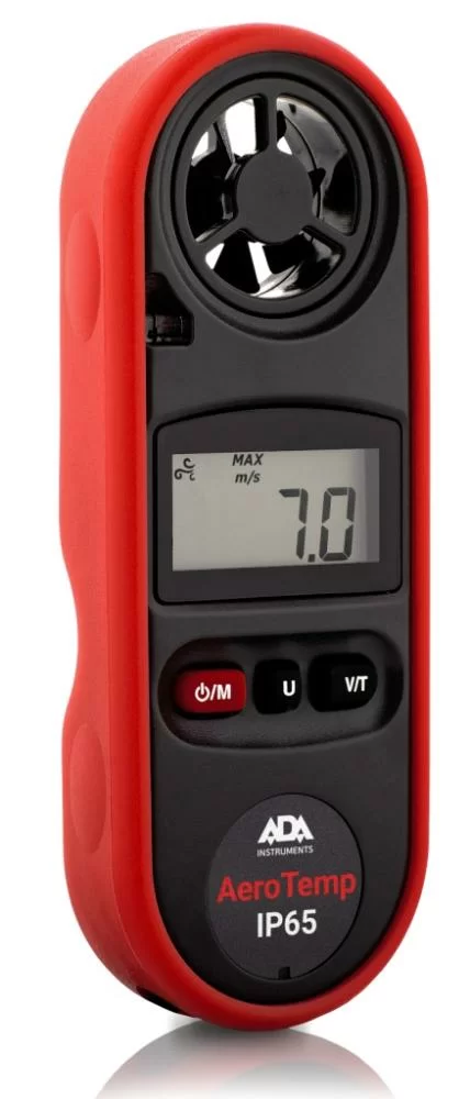 Анемометр-термометр измеритель скорости потока воздуха ADA AeroTemp IP65 – №1