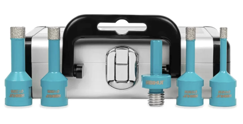 Набор алмазных коронок по керамике Bihui 6, 8, 10, 12 мм (4 шт) №1