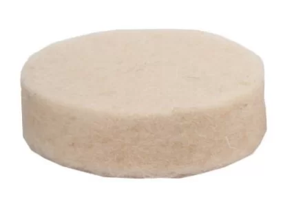 Насадка-круг для гравера Зубр 25х6 мм, фетр – №1