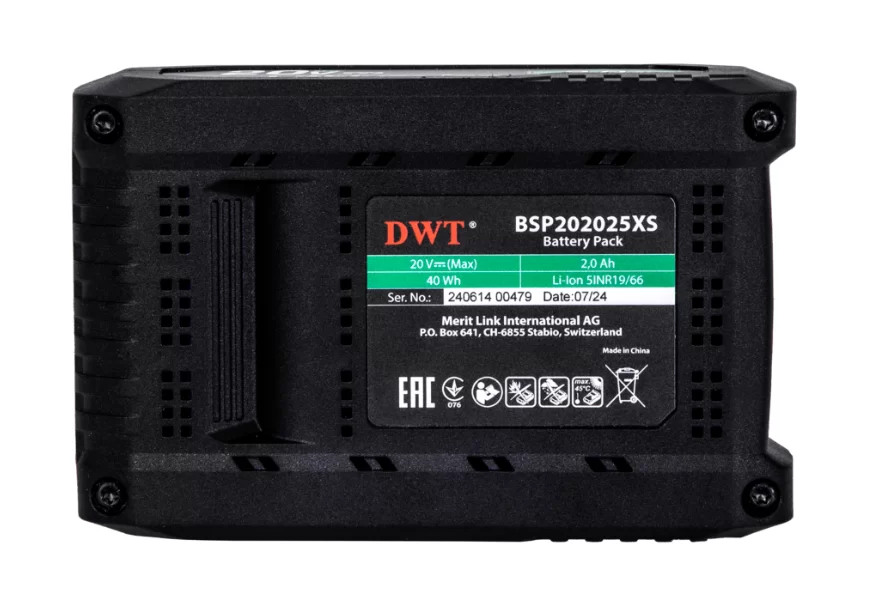 Аккумулятор DWT BSP202025XS 20V MAX – №3