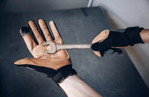 Перчатки антивибрационные Jeta Safety Omega из натуральной кожи, размер L №4