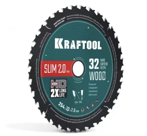 Похожие товары Диск пильный по дереву Kraftool 254х30x2.0 мм, 32Т (36955-254-30-32)
