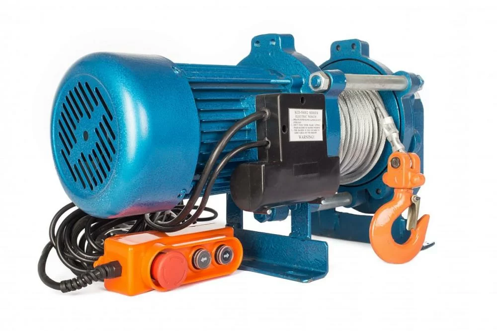 Лебедка электрическая TOR ЛЭК-300 E21 (KCD) 300 кг, 220 В с канатом 30 м (T) – фото №1 Лебедка электрическая TOR ЛЭК-300 E21 (KCD) 300 кг, 220 В с канатом 30 м (T) – №1