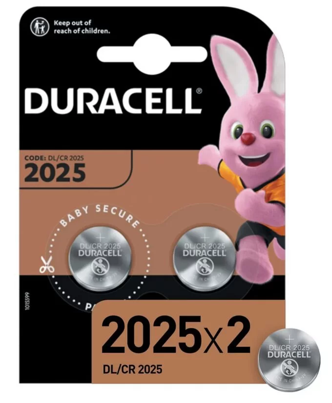Батарейки Duracell 2025 литиевые (2 шт) – фото №1 Батарейки Duracell 2025 литиевые (2 шт) – №1