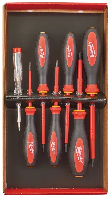 Набор диэлектрических отверток Milwaukee PH/ SL (7 шт) – фото №1 Набор диэлектрических отверток Milwaukee PH/ SL (7 шт) – №1