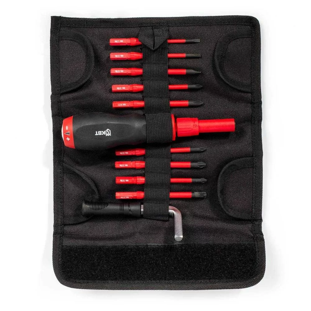 Набор диэлектрических динамометрических отверток КВТ Слим НИО-3309 – №1