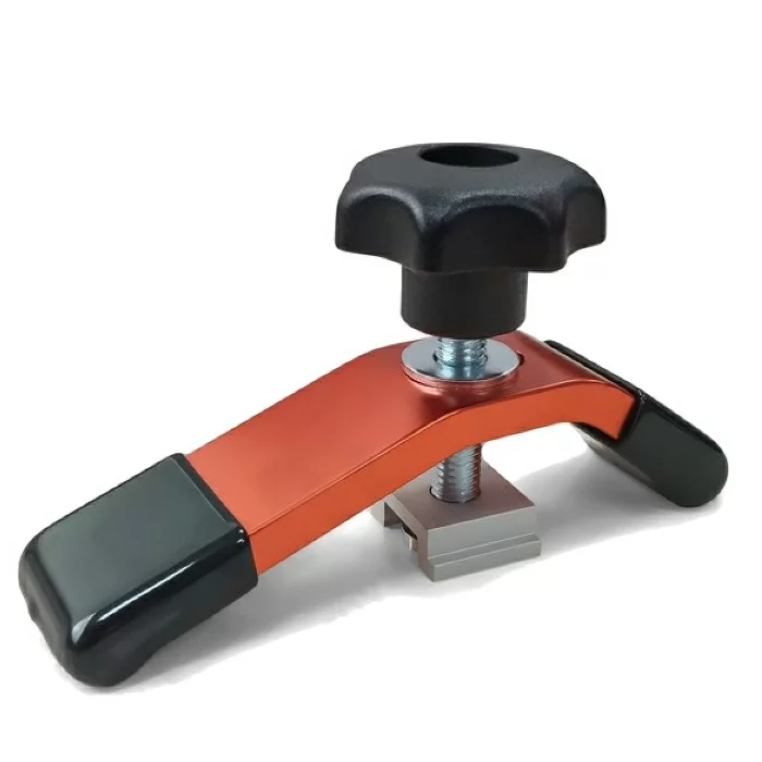 Прижим винтовой для направляющих шин Uniqtool UTK-5011 М8х50 мм – фото №1 Прижим винтовой для направляющих шин Uniqtool UTK-5011 М8х50 мм – №1