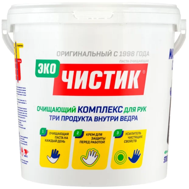 Средство Чистик Эко для очистки рук, ведро, 11 л – №1