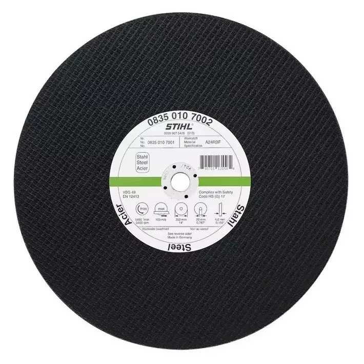 Диск абразивный по стали Stihl 350х4,0х20 мм – №1
