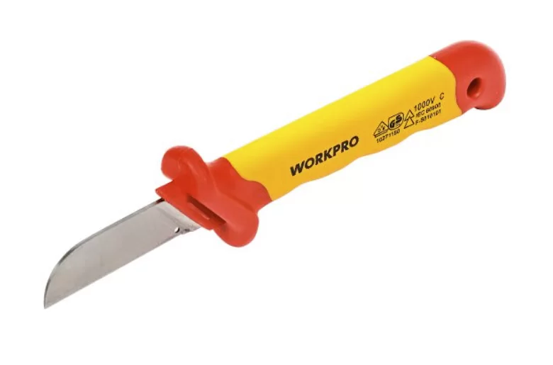 Нож строительный WORKPRO 50х180 мм диэлектрический (WP344004) – №1