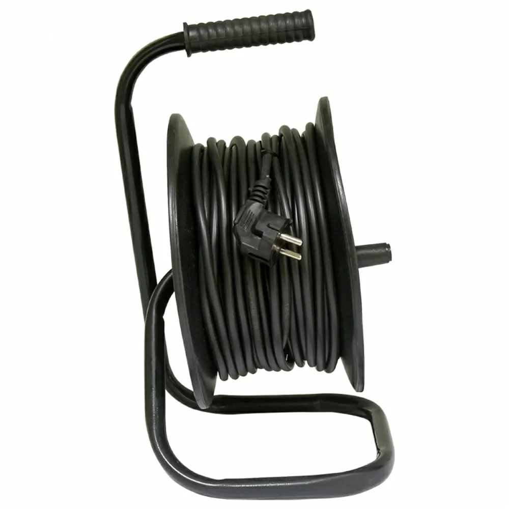 Удлинитель электрический Калибр на катушке 30м 2х2,5 (217126) – №1