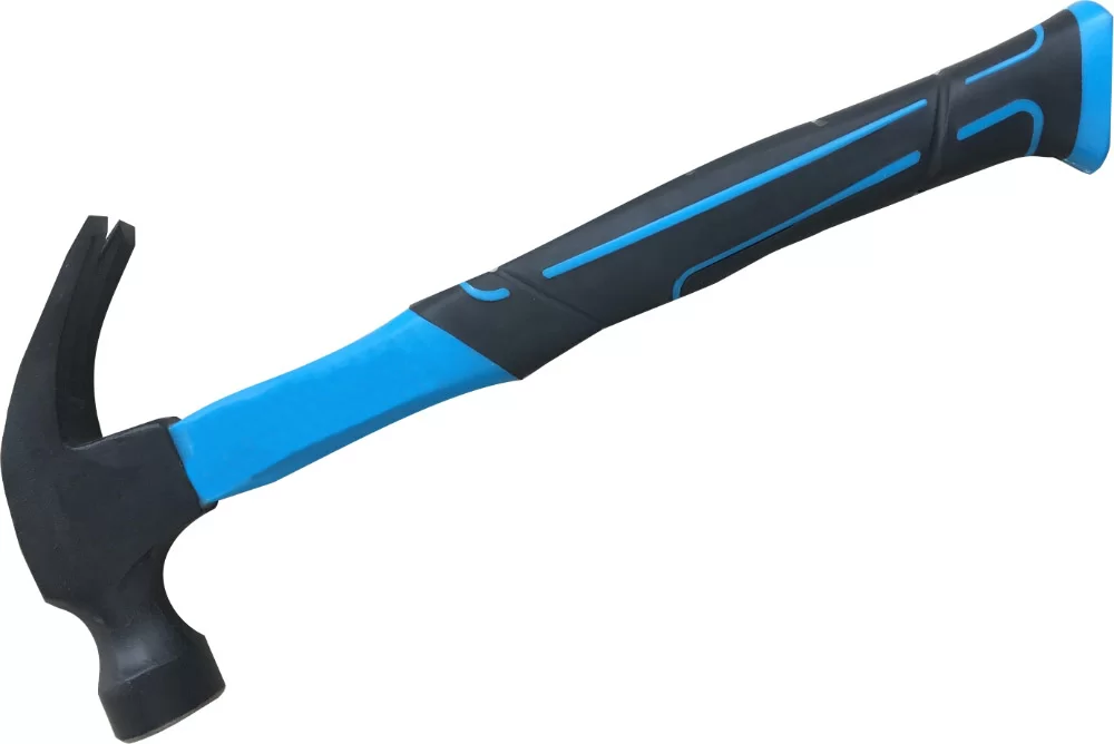 Молоток-гвоздодер МастерАлмаз 450 гр. с фиберглассовой рукояткой – фото №1 Молоток-гвоздодер МастерАлмаз 450 гр. с фиберглассовой рукояткой – №1