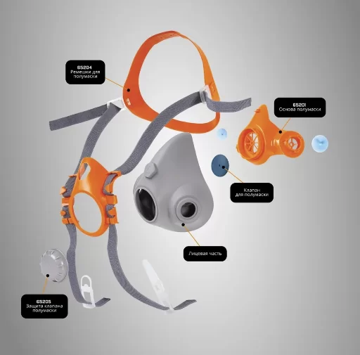 Комплект для защиты дыхания Jeta Safety J-SET6500, размер S – №3