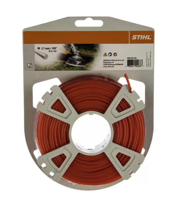 Леска для триммера Stihl 2,7 мм/32 м круглая – №1