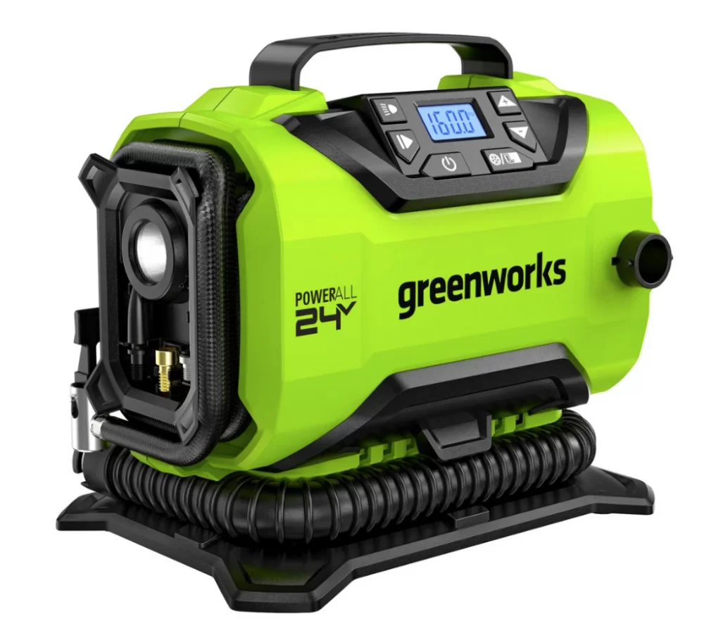 Аккумуляторный компрессор Greenworks ACG301 (без АКБ и ЗУ) – №1