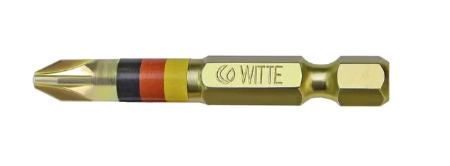 Бита Witte ExtraHart PZ2х50 мм – №1