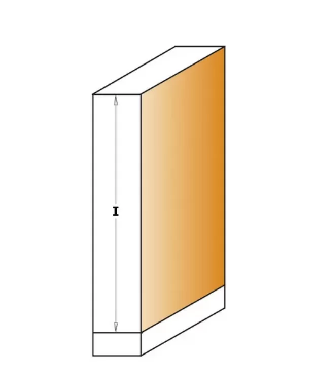 Фреза обгонная CMT S=12 D=19x25,4 с нижним подшипником – №1