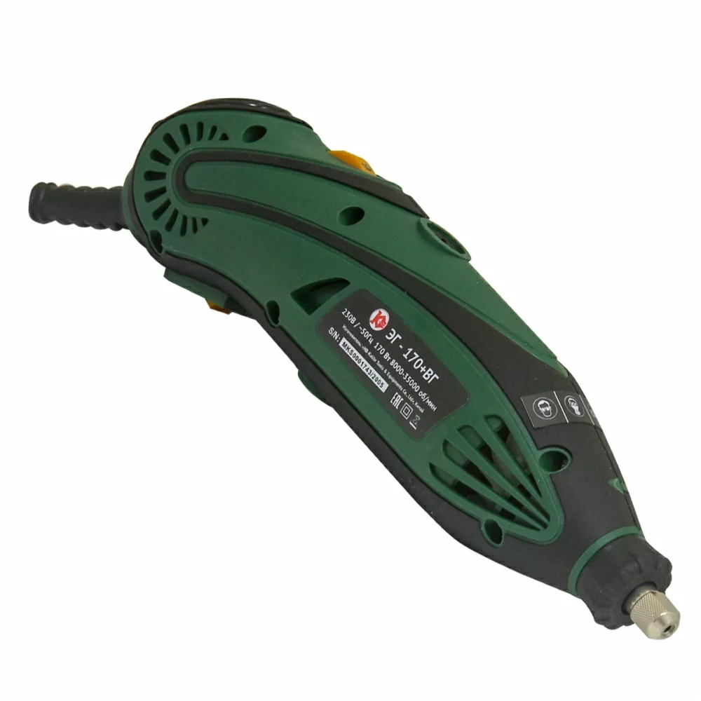 Гравер Калибр ЭГ-170 + ВГ (с гибким валом) №1