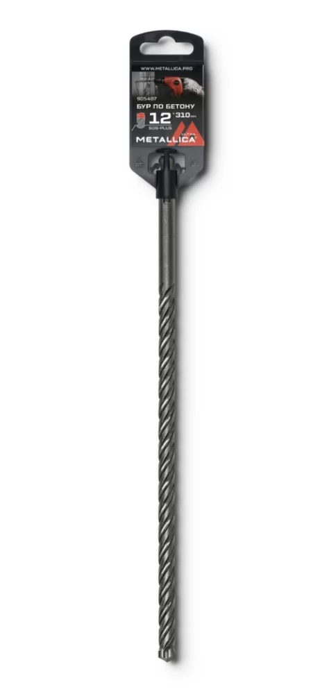 Бур крестовой SDS+ Metallica Ultra 12х310/250 мм – №1