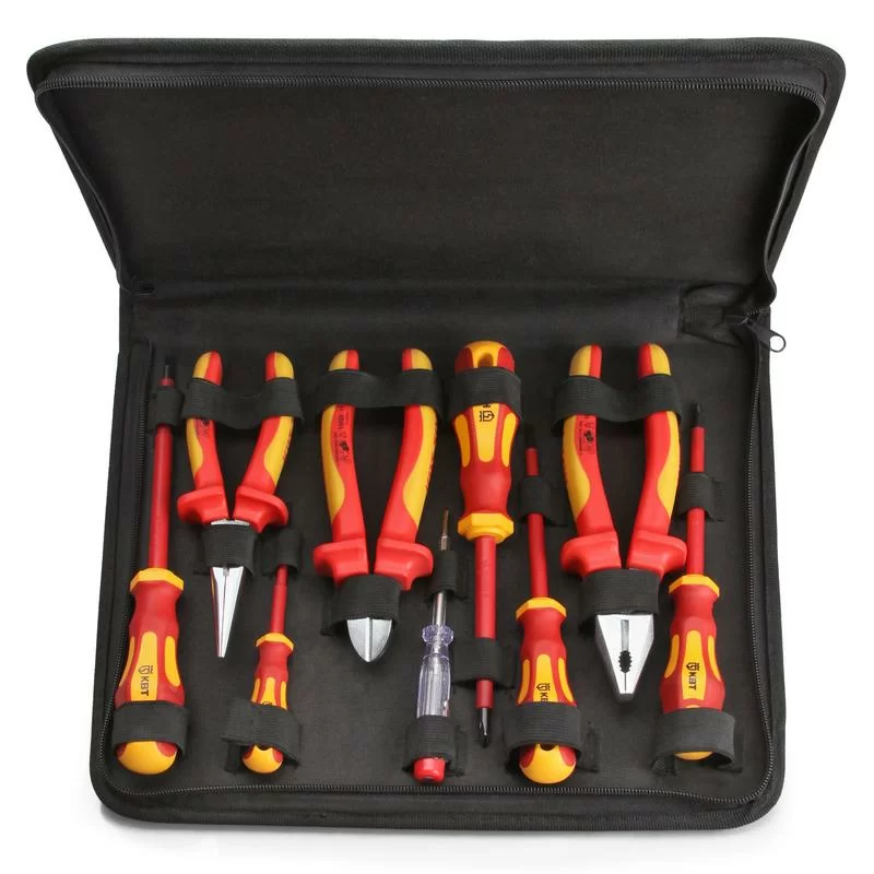 Набор диэлектрических инструментов КВТ Профи НИИ-18 (9 шт) – №1