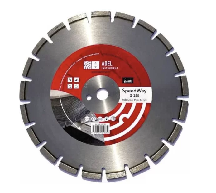Диск алмазный Adel Instrument Speedway 350х3,2х25,4 мм универсальный – №1