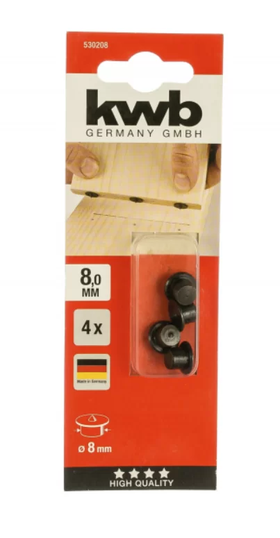 Кернер центровой для разметки шкантов KWB 8 мм (4 шт) – №1