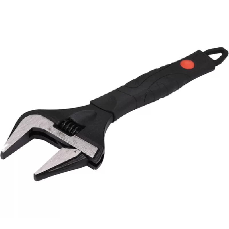 Ключ разводной Strong 60/300 мм с двухкомпонентной рукояткой – фото №1 Ключ разводной Strong 60/300 мм с двухкомпонентной рукояткой – №1