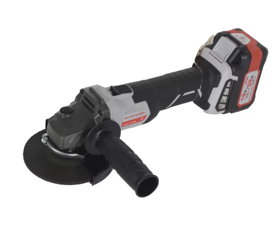 Аккумуляторная УШМ Интерскол 125/36В АПИ (2х2,0 Ач) – №1