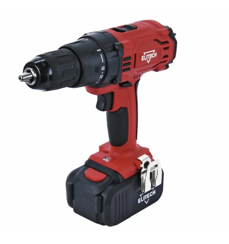 Аккумуляторная дрель-шуруповерт Elitech ДА 18СЛ2 (2х4,0 Ач) – фото №1 Аккумуляторная дрель-шуруповерт Elitech ДА 18СЛ2 (2х4,0 Ач) – №1