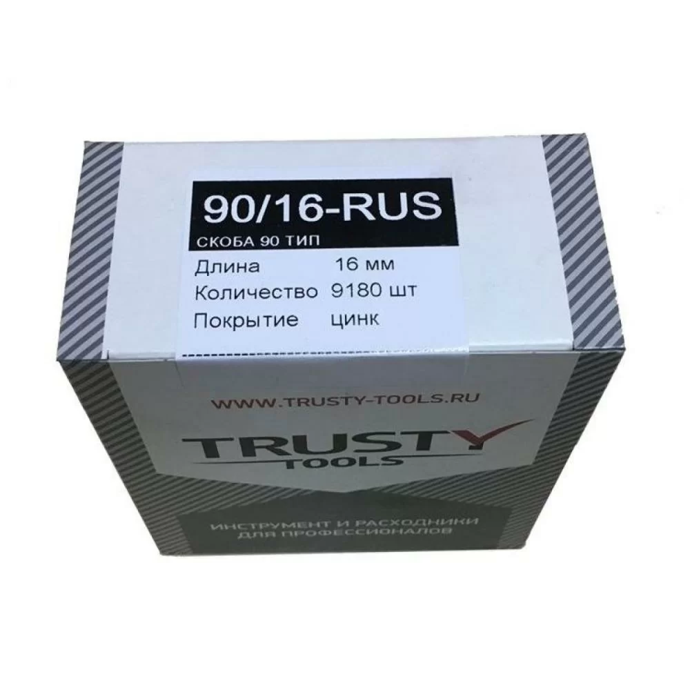 Скобы для степлера Trusty 90/16-RUS (9180 шт) – №1