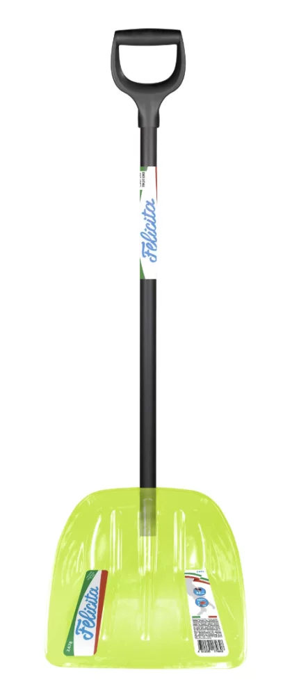 Лопата для снега ЦентрИнструмент Felicita с алюминиевым черенком (2478) – фото №1 Лопата для снега ЦентрИнструмент Felicita с алюминиевым черенком (2478) – №1