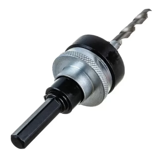 Адаптер Профоснастка №600 для биметаллической коронки HEX 9,5 мм 5/8" (32-210 мм) быстросъемный №2