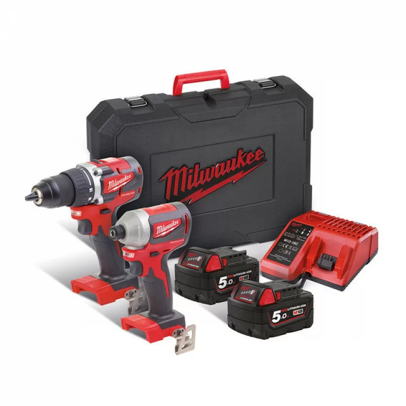 Набор инструментов Milwaukee M18 CBLPP2B-502C – фото №1 Набор инструментов Milwaukee M18 CBLPP2B-502C – №1