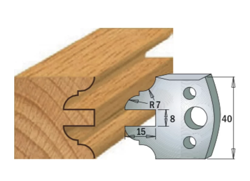 Комплект из 2-х ножей CMT SP 40x4 мм (690.099) – №1