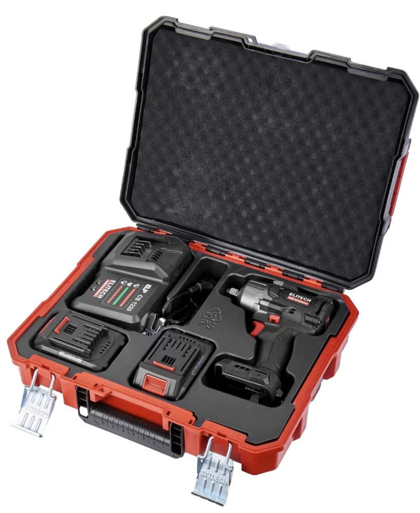 Аккумуляторный гайковерт Elitech HD CW 2009SL (2х4,0 Ач) (E2201.059.02) №5