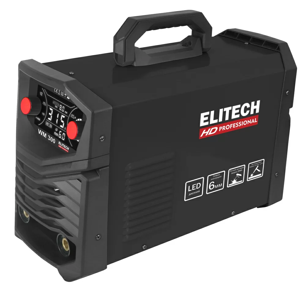 Сварочный аппарат Elitech HD WM 300 – фото №1 Сварочный аппарат Elitech HD WM 300 – №1