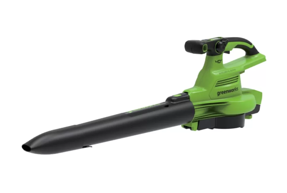Аккумуляторный воздуходув-пылесос Greenworks GD40BVII 40В (1х5,0 Ач) №2