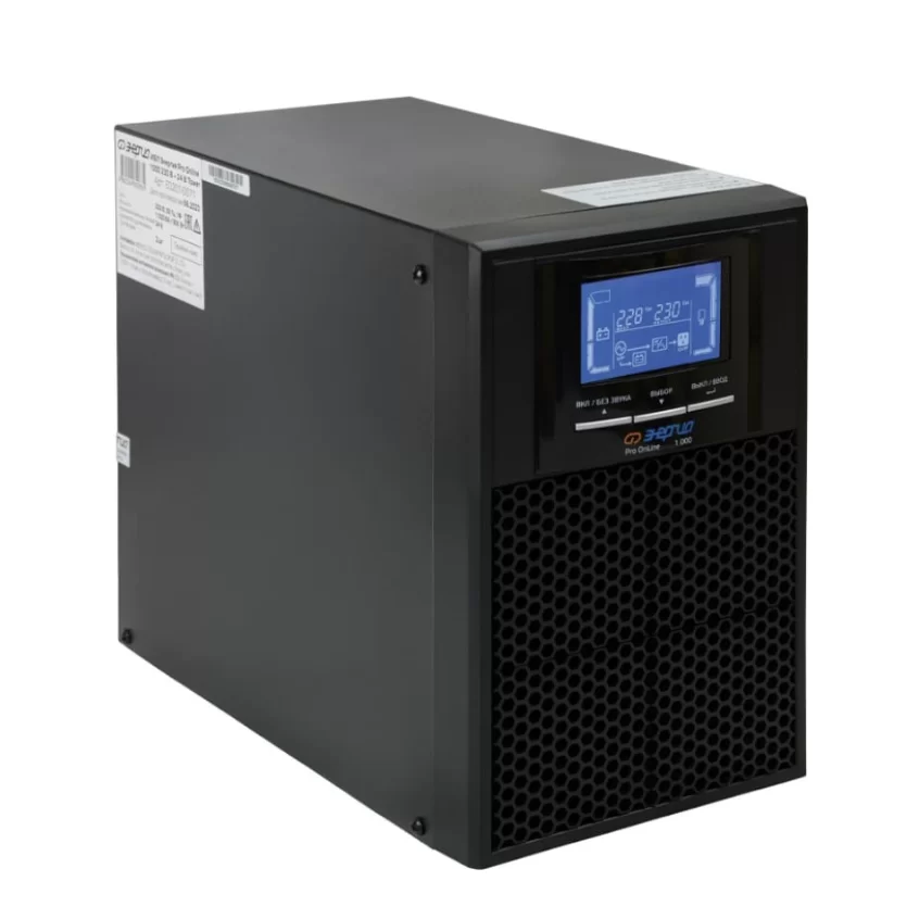 Источник бесперебойного питания Энергия Pro Online-1000 230В-24В Rack Tower – №1