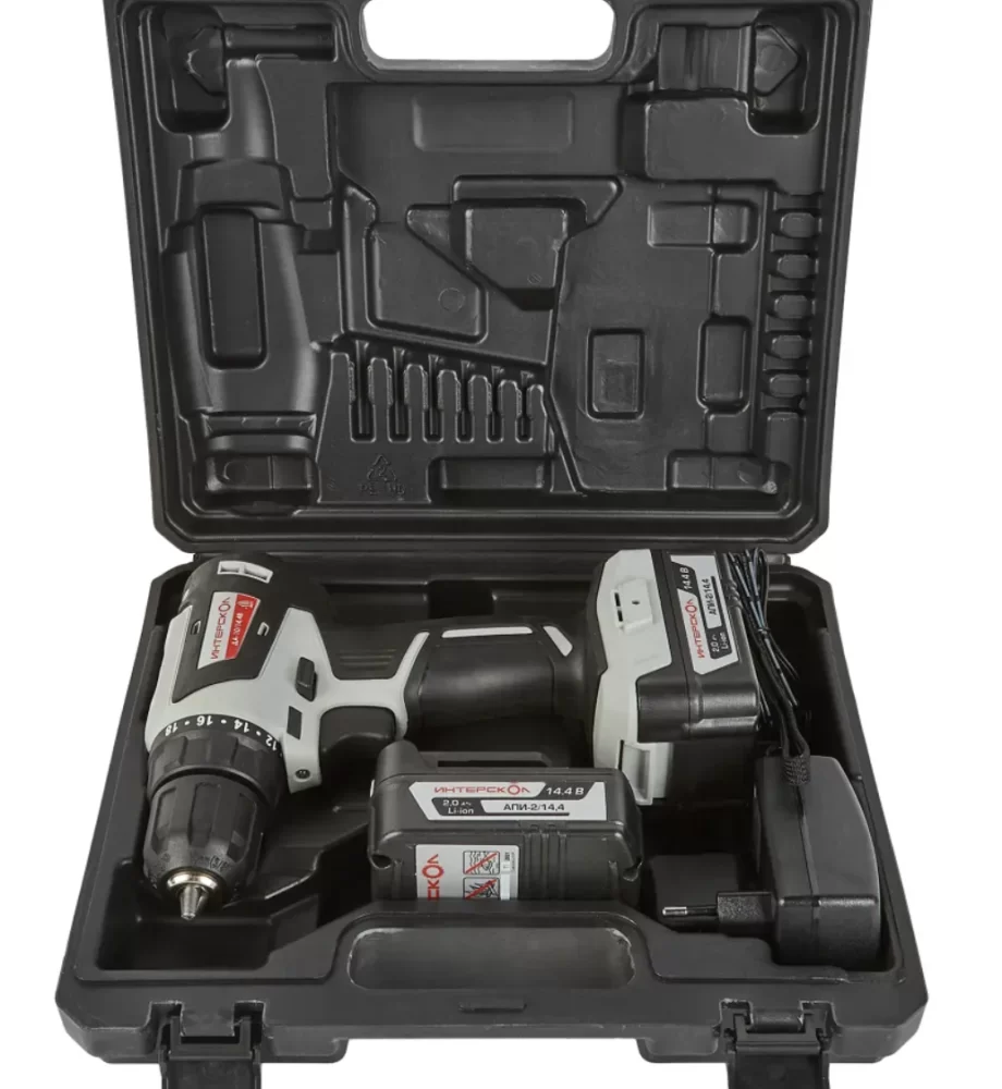 Аккумуляторная дрель-шуруповерт Интерскол МиниМАКС ДА-10/14,4В (2х2,0 Ач) №2