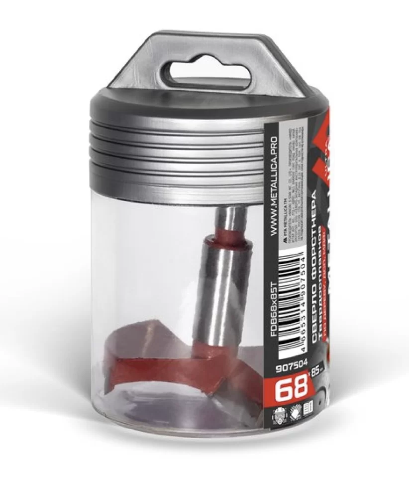 Сверло Форстнера Metallica Ultra 68x85/55 мм твердосплавное – №1